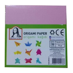 Mona Lisa Origami Kağıdı 9x9 cm 70 gr 50 yp - MONA LISA