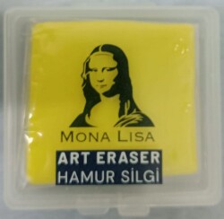 Mona Lisa Renkli Hamur Silgi Sarı - MONA LISA