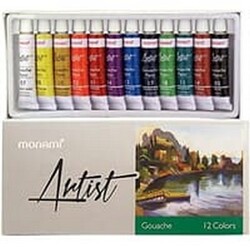 Monami Artist Guaj Boya Takımı 12 Renk - MONAMI