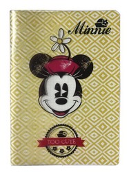 Mynote Minnie Mouse 18,5x26 cm PP Kapak Defter Kareli 40 yp - 1