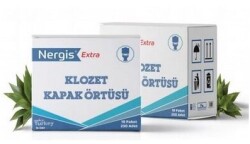 Nergis Extra Klozet Kapak Örtüsü 250 ad - ETI KAĞIT