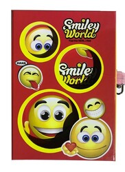 Onas Smiley World Kutulu Kilitli Hatıra Defteri - 1