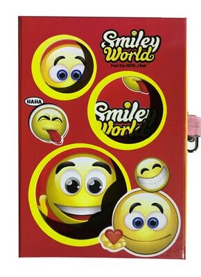 Onas Smiley World Kutulu Kilitli Hatıra Defteri - 1