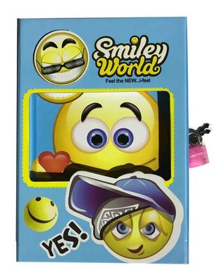 Onas Smiley World Kutulu Kilitli Hatıra Defteri - 2