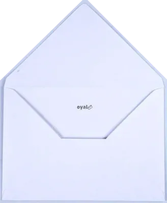 Oyal Davetiye Zarfı Beyaz 90 Gr 13x18 Cm 100 Lü - 1