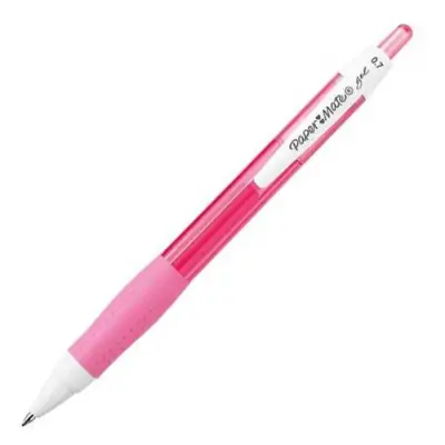 Paper Mate Basmalı Jel Kalem 0,7 mm, Pembe - 1