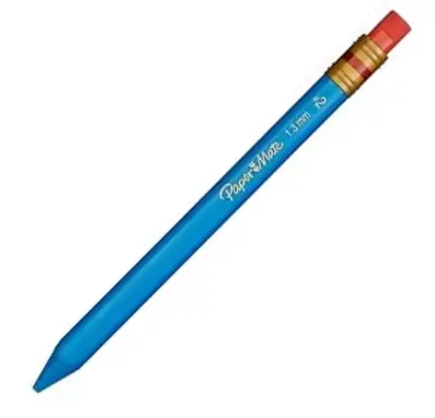 Paper Mate Üçgen Mekanik Kurşun Kalem, Mavi 1,3 mm - 1