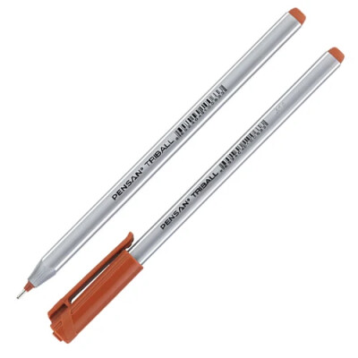 Pensan Triball Tükenmez Kalem 1,0 mm, Kahverengi - PENSAN