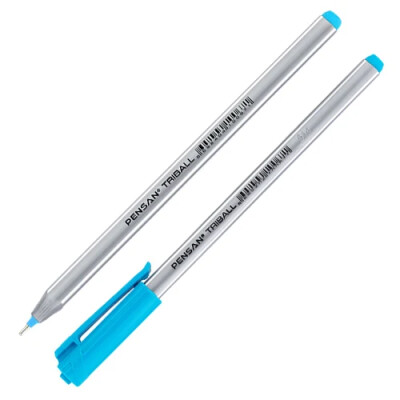 Pensan Triball Tükenmez Kalem 1,0 mm,Turkuaz - PENSAN