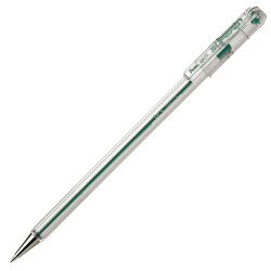 Pentel BK77 Çelik Uç Tükenmez Kalem 0,7 mm, Yeşil - PENTEL