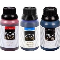 Picador Istampa Mürekkebi 30 cc Siyah - PICADOR