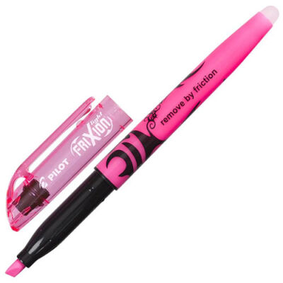 Pilot Frixion Light Silinebilir Fosforlu Kalem, Pembe - 1