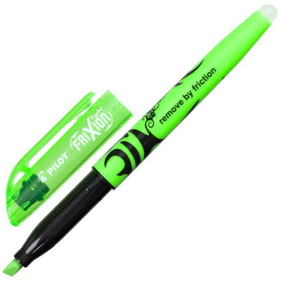 Pilot Frixion Light Silinebilir Fosforlu Kalem, Yeşil - 1