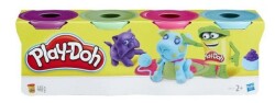 Play-Doh Oyun Hamur Seti 4 Renk 448 Gr - 4