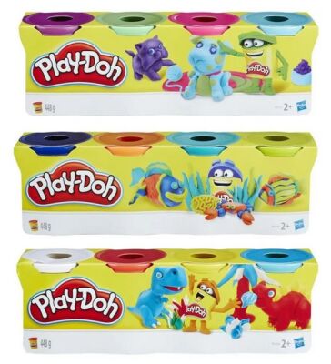 Play-Doh Oyun Hamur Seti 4 Renk 448 Gr - 1