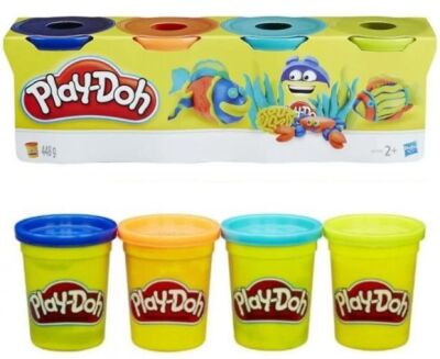 Play-Doh Oyun Hamur Seti 4 Renk 448 Gr M:2 - 1
