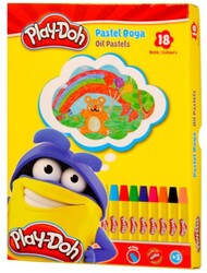 Play-Doh Pastel Boya Takımı 18 Renk - 1