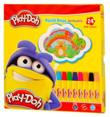 Play-Doh Pastel Boya Takımı 24 Renk - 1