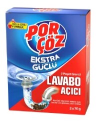 Porçöz Lavabo Açıcı Granül 2x75 gr - PORÇÖZ