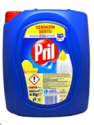 Pril Sıvı Bulaşık Deterjanı Limon 4 kg - PRIL