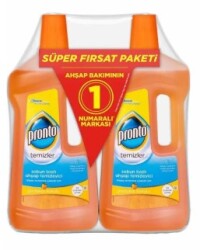 Pronto Ahşap Temizleyici Eko Paket 750+750 ml - PRONTO