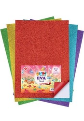 Puti Eva A4 Yapışkanlı Simli 10 Renk - PUTI