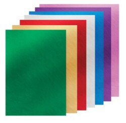 Puti Fon Kartonu Metalik, Karışık 25x35 cm 10 lu - PUTI