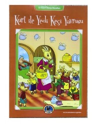 Resimli Hikaye Kitabı - Kurt İle Yedi Keçi Yavrusu - KARATAY YAYINLARI