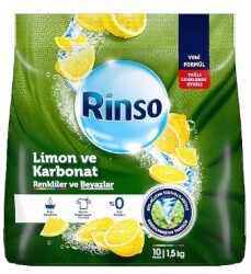 Rinso Matik Toz Deterjan Limon ve Karbonat 1,5 kg - RINSO