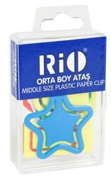 Rio 602 Orta Boy Plastik Şekilli Ataş - 1