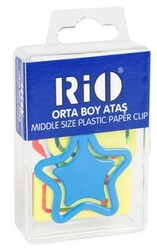 Rio 602 Orta Boy Plastik Şekilli Ataş - RIO
