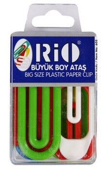 Rio 603 Orta Boy Plastik Şekilli Düz Ataş - 1