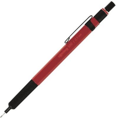 Rotring 500 Mekanik Kurşun Kalem, Kırmızı 0,5 mm - 1