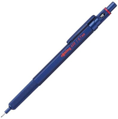 Rotring 600 Mekanik Kurşun Kalem, Mavi 0,7 mm - 1