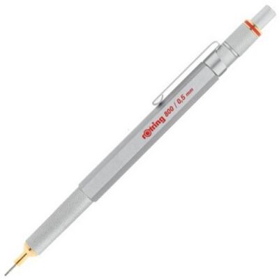 Rotring 800 Mekanik Kurşun Kalem, Krom 0,5 mm - 1