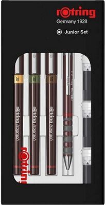 Rotring Isograph Junior Set (0,2-0,3-0,5 mm) + 0,5 mm Tikky Versatil - 1