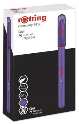 Rotring Jel Mürekkepli Kalem, Mor 0,7 mm - 2