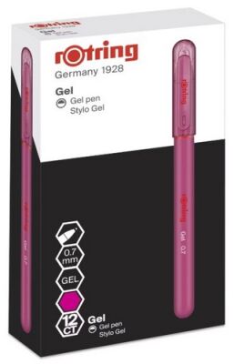Rotring Jel Mürekkepli Kalem, Pembe 0,7 mm - 2