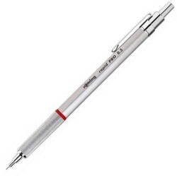 Rotring Rapid Pro Mekanik Kurşun Kalem, Krom 0,7 mm - 1