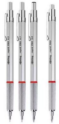 Rotring Rapid Pro Mekanik Kurşun Kalem, Krom 0,7 mm - 2