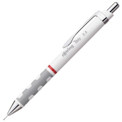 Rotring Tikky Mekanik Kurşun Kalem, Beyaz 0,5 mm - 1