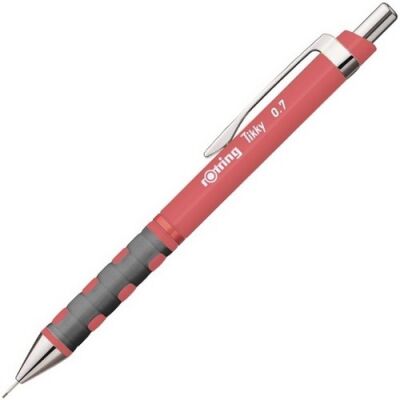 Rotring Tikky Mekanik Kurşun Kalem, Gül kurusu 0,7 mm - 1