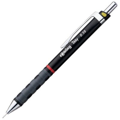 Rotring Tikky Mekanik Kurşun Kalem, Siyah 0,3 mm - 1