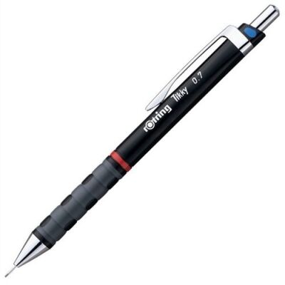 Rotring Tikky Mekanik Kurşun Kalem, Siyah 0,7 mm - 1