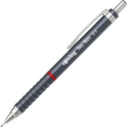 Rotring Tikky Retro Mekanik Kurşun Kalem, Metalik Gri 0,5 mm - 1