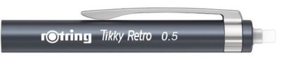 Rotring Tikky Retro Mekanik Kurşun Kalem, Metalik Gri 0,5 mm - 7