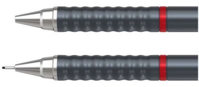 Rotring Tikky Retro Mekanik Kurşun Kalem, Metalik Gri 0,7 mm - 3