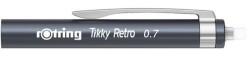 Rotring Tikky Retro Mekanik Kurşun Kalem, Metalik Gri 0,7 mm - 7