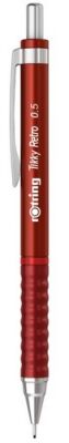 Rotring Tikky Retro Mekanik Kurşun Kalem, Metalik Kırmızı 0,5 mm - 4