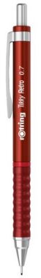 Rotring Tikky Retro Mekanik Kurşun Kalem, Metalik Kırmızı 0,7 mm - 4